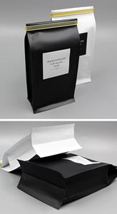 Bolsa de pie de papel de aluminio resellable impresa personalizada, bolsa de papel de aluminio a prueba de olores - Product Image 3