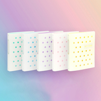 Classeur de taille A4 avec logo personnalisé classeur à anneaux coloré PP 2 3 4 trous de type O avec poche intérieure produits de classement