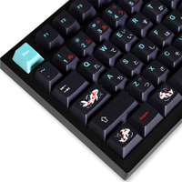 GMK Zen Pond Keycaps Pbt 130 Keys Dye-Sub Cherry Profile Keycap for 61/87/104/108 Mx Switch Mechanical Keyboard