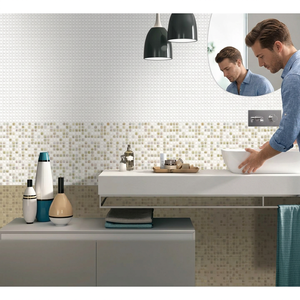 Fabricante profesional 12x18 Acabado de esmalte digital 30x45cm Alto brillo HD Impreso 300x450mm Suministro de azulejos de pared interior de cerámica - Product Image 1