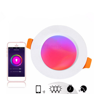 RGBW + CCT kiểm soát thông minh dẫn xuống ánh sáng 5W 7W 10W 12W 220V 2700k-6500K trần ánh sáng làm việc với Alexa Google nhà - Product Image 2