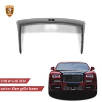 Cadre de calandre avant en fibre de carbone sèche OEM pour Rolls-Royce Wraith II