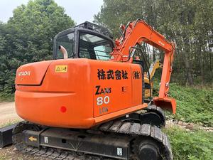 Nhật Bản thương hiệu 8 tấn sử dụng Mini Hitachi zx80 máy xúc giá zaxis <span class=keywords><strong>80</strong></span> mô hình máy ban đầu - Product Image 3