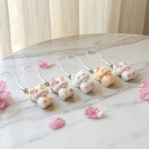 Llavero Colgante de Gato de Resina con Flocado Suave, Muñeco 3D de Dibujos Animados, Lindo Animal de Estimação, Correa para Teléfono Móvil, Adorno para Bolso, Juguetes - Product Image 1