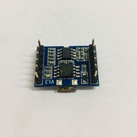 Módulo de Voz MP3 My1680u-12p, Reproductor de Sonido para Montaje en PCB, DC 5V, Control Programable, Descarga USB, Memoria Flash de 2M-16M