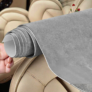 Rollo de terciopelo automotriz gris de lujo-Elección de <span class=keywords><strong>tapicero</strong></span> <span class=keywords><strong>profesional</strong></span> - Product Image 1