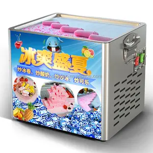 Popular Roll Mini Ice Cream Machine / Fried Ice Cream Machine for Sale Yogurt Machine Food Industry Equipment