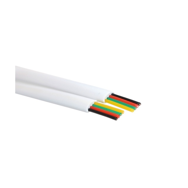 Copper CCS Telephone Cable 30/28/26AWG 4 Core Flat Wire - 100M/150M - High Quality for Reliable Communication