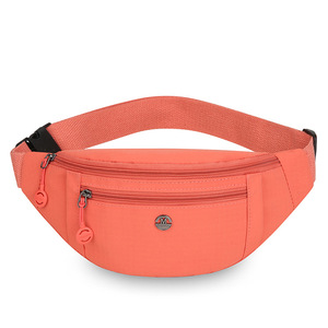Wholesale Multifunctional Unisex <b>Crossbody</b> Waist Belt Fanny Pack Zipper Closure Lightweight Waterproof Nylon Sport Sling <b>Bag</b> - Product Image 1