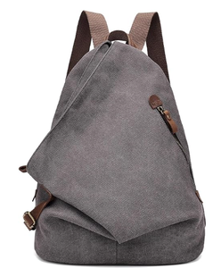 Sac à dos vintage en toile - Grand sac à dos décontracté pour le quotidien, les voyages en plein air et la randonnée pour hommes et femmes - Product Image 1