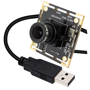 Góc rộng IMX323 <span class=keywords><strong>USB</strong></span> ánh sáng thấp âm thanh mini 1080p 30fps H.264 UVC <span class=keywords><strong>Camera</strong></span> module cho elp - Product Image 1