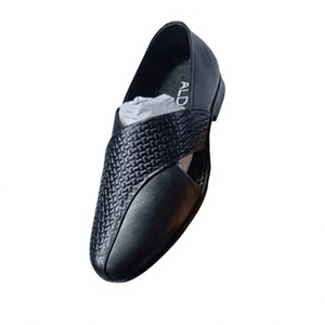 Mocassins à lacets en cuir véritable pour hommes, en cuir de vachette, chaussures habillées décontractées, accessoire de mode, légères, couleur personnalisable, chaussures formelles - Product Image 5