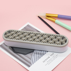Beauty Tools Silicone Storage <b>Rack</b> Lipstick Storage Box Makeup Brush <b>Drying</b> <b>Rack</b> Silicone Display <b>Rack</b> - Product Image 5