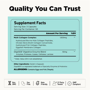 Fonte vendite dirette della fabbrica ad alte dosi di collagene vitamina C capsule sbiancanti per adulti-integratori a base di erbe di alta qualità per la pelle - Product Image 6