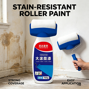 Peinture murale au latex résistante aux taches, à l'humidité et facile à nettoyer, appliquée au rouleau, pour la décoration intérieure et commerciale - Product Image 4