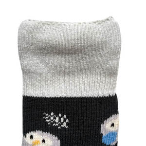 Gire el brazalete de los hombres sherpa forrado <span class=keywords><strong>zapatillas</strong></span> calcetines con conceptos básicos de pollo - Product Image 4