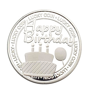 Medaglia di compleanno russo Charm collezione Dublon Darya placcato in argento quadrifoglio <span class=keywords><strong>trifoglio</strong></span> ricordo della festa della mamma - Product Image 2