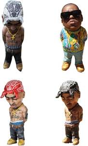 Nieuwe 5 Stuks Oostkust Rap God Decor Cartoon Speelgoed Rapper Hars Ornamenten Legende Herdenking Hiphop Muziek Ster Pvc Sculpturen - Product Image 4