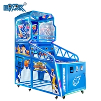 Machine de basket-ball commerciale à monnayeur, machine de tir de basket-ball de rue, machine de jeu d'arcade de basket-ball pour enfants