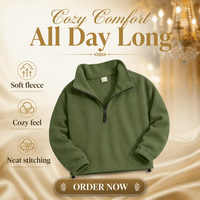 Jaket Fleece Pria Model Longgar Gaya Eropa/Amerika untuk Musim Gugur/Dingin, Warna Solid, Tahan Angin, Tebal, Cocok untuk Aktivitas Luar Ruangan