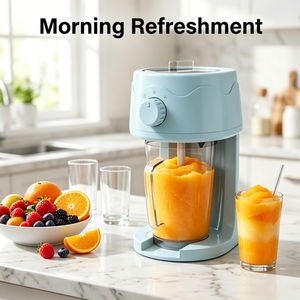 Trituradora <span class=keywords><strong>de</strong></span> Hielo Eléctrica Portátil para el Hogar, Máquina <span class=keywords><strong>de</strong></span> Granizados con Textura <span class=keywords><strong>de</strong></span> Hielo Ajustable, Desmontable y Fácil <span class=keywords><strong>de</strong></span> Limpiar - Product Image 4
