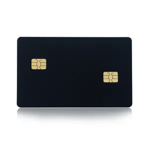 custom metal credit cards Dual Interface Metal Card NFC Antenna embedded Metal Credit Card With Full Contactless Payment
