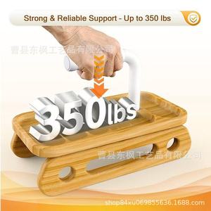Herramienta de asistencia para ponerse de pie de madera para personas mayores con bandeja de almacenamiento, asa portátil para sofá, diseño moderno y sencillo - Product Image 5