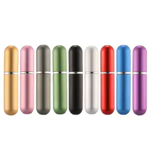 Yüksek kaliteli boş 5Ml cep alüminyum parfüm Atomizer