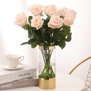 Rosas Artificiales de Alta Calidad Hechas a Mano con Tacto Real, Centros de Mesa para Bodas, Arreglos Florales Ecológicos - Product Image 4