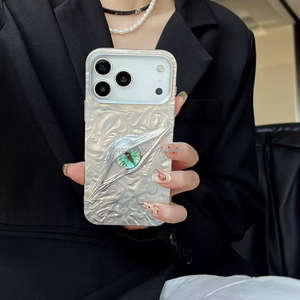 Cassa del telefono glassata ragazza scintillante di lusso per <span class=keywords><strong>iPhone</strong></span> 17 <span class=keywords><strong>Pro</strong></span> <span class=keywords><strong>Max</strong></span> 16 15 <span class=keywords><strong>14</strong></span> 13 12 11 Top Grade <span class=keywords><strong>verde</strong></span> Cat Eye - Product Image 6