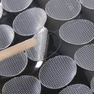 جودة عالية بيع بالجملة لوكنسي لاصق كورس النقاط الدائرية قفل مخصص ونقاط حلقة - Product Image 3