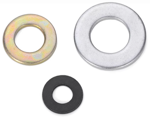 Rondelles plates métriques en laiton extra épaisses, zinguées blanc, M1.6-M64, tolérances 100HV-300HV pour diverses applications - Product Image 5