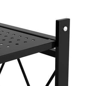 מטבח ביתי מתקפל מדף אחסון עם גלגלים אוניברסלי גלגלים 2-צמיג estantes מתקפל מדפים נשלפים נשלפים - Product Image 6