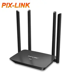 Router Wifi rumah, Router Wifi rumah, pengaturan mudah nirkabel 4 port 300Mbps, pabrik pix-link