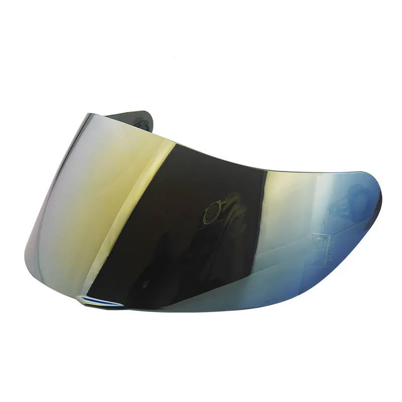 Yüksek şeffaf enjeksiyon kalıplama tam yüz motosiklet kask siperliği Lens Anti uv Agv için K3sv K5 ayrılabilir kask güneş visor