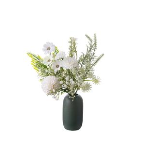 Gerçekçi el yapımı yapay kar çiçek karahindiba duvar asılı buket noel paskalya mezuniyet ev dekor sınır ötesi - Product Image 4