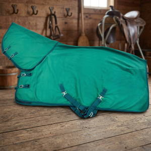 BLUHORSE BH-910 Manta para Caballo Hecha a Mano, Duradera, de Alta Calidad, con Forro Polar, Cuello Cómodo y Cálido, Equipo Ecuestre para Verano - Product Image 3