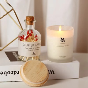 <span class=keywords><strong>Candela</strong></span> Profumata in Cera di Soia a Forma di <span class=keywords><strong>Cuore</strong></span>, Design Romantico per Arredamento Casa e Regalo di Nozze - Product Image 4