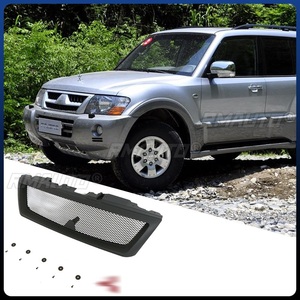 Parrilla Delantera para Mitsubishi Pajero V73 2004-2016, Parrilla Deportiva, Kit de Carrocería, Accesorios para Auto - Product Image 3