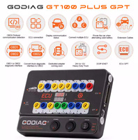 Caja de Conexión OBD2 GT100+ PLUS GPT, Detector de Protocolo de Conector ECU para Programación de ECU y Diagnóstico de Fallas
