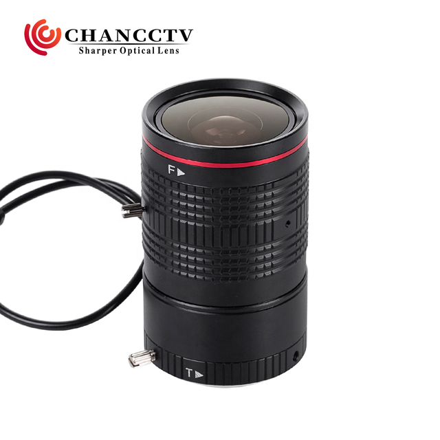 CH936B 1/1.7" 3.6-18mm CS Mount F1.6 12MP Varifocal Lens Auto Iris Manual Focus 128-30.5 Angle View Industrial 250g IR