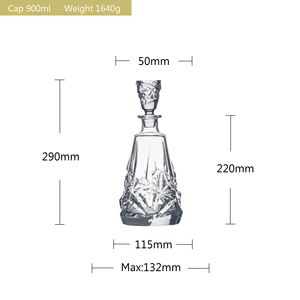 <span class=keywords><strong>Carafe</strong></span> à eau en <span class=keywords><strong>cristal</strong></span> épais de luxe européenne 900 ml Nouvelle <span class=keywords><strong>carafe</strong></span> à vin <span class=keywords><strong>whisky</strong></span> créative personnalisée fabriquée à la machine - Product Image 4