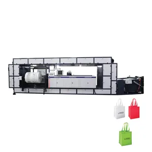 China Hot Selling High Quality Automatic 1 Color Roll to Roll Non Woven Screen Printing Machine For Nonwoven Fabric