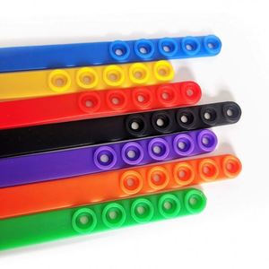 Bracelet en silicone à prix bas, vente en gros, taille réglable, bracelet en caoutchouc, impression personnalisée du logo et du texte - Product Image 5