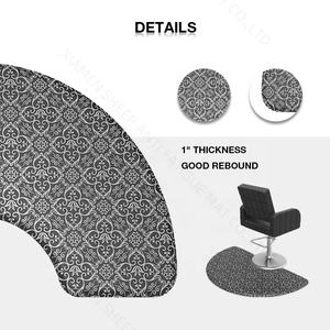 Sheepmats حار بيع مكافحة زلة رقيقة الحلاق كرسي صالون حصيرة - Product Image 3