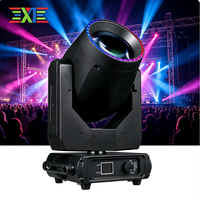 Projecteur à tête mobile de haute qualité 380W, 14 motifs, balayage 540°, lumière du jour 6000K, contrôle DMX512, anneau halo pour bar, discothèque, scène
