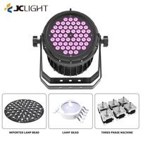 Projecteur LED Par DMX extérieur 54*3W RGBW Ra90 5600K étanche pour concerts, mariages et fêtes