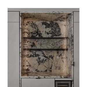 Newstar pierre élégant facile à installer marbre <span class=keywords><strong>autocollant</strong></span> mural <span class=keywords><strong>dalle</strong></span> de marbre naturel <span class=keywords><strong>pour</strong></span> la maison Villa mur marbre applique murale - Product Image 5