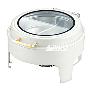 Restaurant Equipment White Gold Chaffing <strong>Dishes</strong> <strong>Buffet</strong> Catering Stainless Steel Hydraulic <strong>Chafing</strong> <strong>Dish</strong> <strong>Buffet</strong> <strong>Set</strong> - Product Image 4