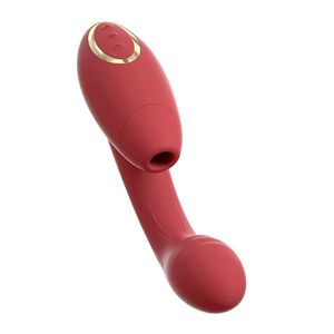 Vibrateur 2-en-1 à succion pour clitoris et point G, Godemiché vibrant à succion pour femmes, Articles érotiques pour adultes - Product Image 5
